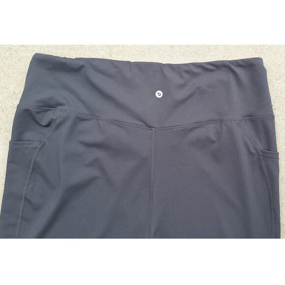 Baleaf Women's Crossover Wide Leg Flare Yoga Pants Leggings Gray Size 3XL - Picture 5 of 7